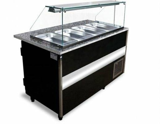 Salatvitrine Gastroline mit 386 Liter Volumen | 1000x800x850  mm