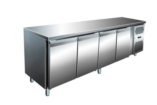 VIP Kühltisch mit 4 Türen -2 bis +8°C 2.230x600x860 mm