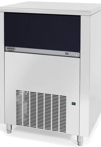 Eiswürfelbereiter als Kegeleiserzeuger | Eisproduktion: ca. 155 kg / 24 Stunden| Luftkühlung | R290, 1260 W | 840x740x1075 mm