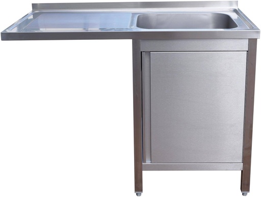 Spülzentrum 1200 x 600 x 850 mm 1 Becken rechts   600 mm Tiefe
