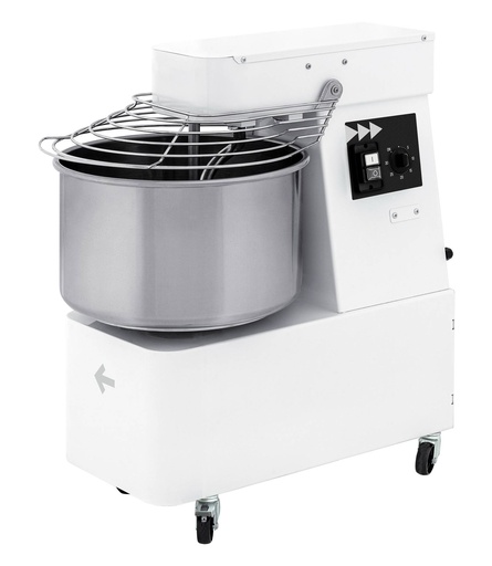 Spiralteigknetmaschine für 35 kg | 400 Volt | Volumen: 41 Liter | 480x820x850mm