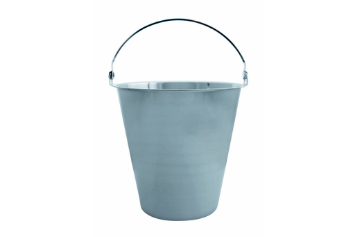 Eimer aus Edelstahl, 15 L
