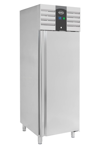 Kühlschrank 1 Tür aus Edelstahl, 560 L, 740 x 875 x 2090 mm