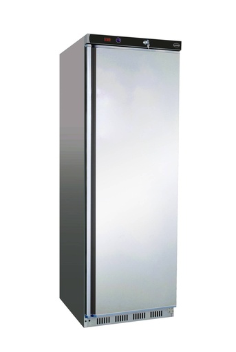 Kühlschrank 1 aus Edelstahl, 600 x 585 x 1850 mm, 350 L