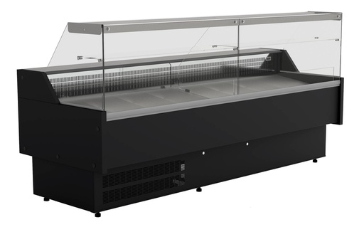 Kühlvitrine Oscar 2.0, 1959 x 815 x 1280 mm, schwarz