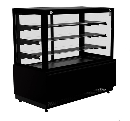 Kühlvitrine Nero 1.4, 1437 x 790 x 1400 mm, schwarz