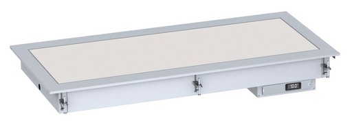 Einbau Heizplatte aus Keramik, 1440 x 610 x 147 mm, weiß