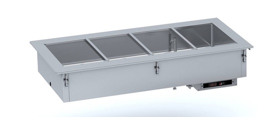 Einbau Bain-Marie 2/1 Automatische, 790 x 610 x 302 mm