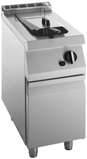 KBS Gas-Fritteuse 1 Becken 10 L. Standgerät 10kW