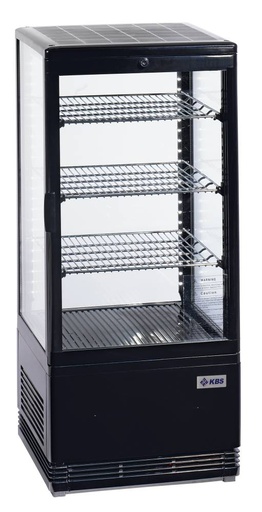 KBS Tischkühlvitrine RT-78 G LED (schwarz)