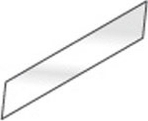 KBS Frontglas 1780mm für Einbauwanne und Einbauplatte