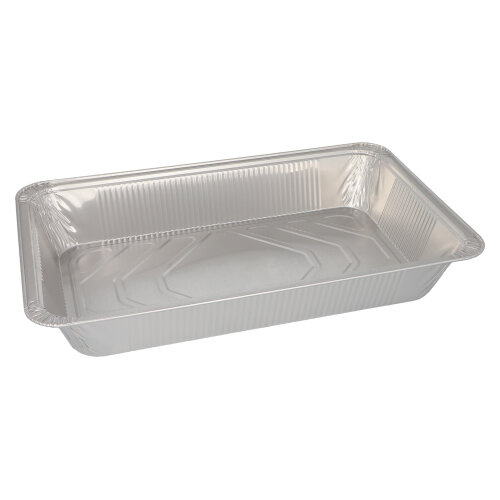 3 Gastronorm-Behälter, Alu eckig 8,5 L 8 cm x 32,6 cm x 52,7 cm 1/1