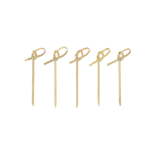 40 Fingerfood - Picker "pure" 6 cm "Knoten"
