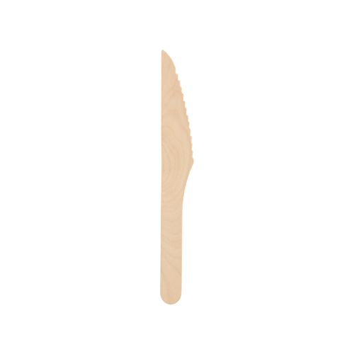 50 Messer Holz "pure" 16 cm