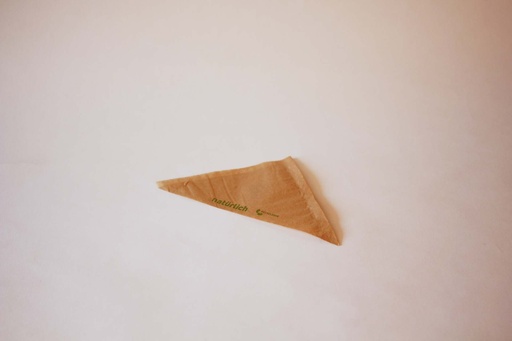 Spitztüte 17 cm/100 g – 1.000 Stück, braun