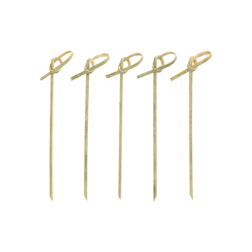 40 Fingerfood - Picker "pure" 10 cm "Knoten"