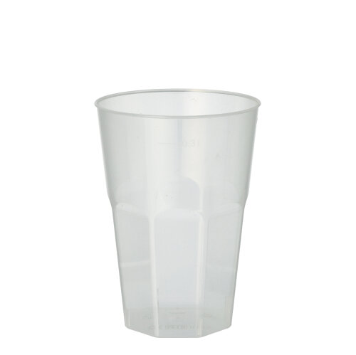 30 Mehrweg-Gläser für Caipirinha PP 0,3 L Ø 8 cm · 11 cm transluzent unzerbrechlich