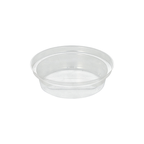 50 Einsätze, PET "Hurricane" rund Ø 9 cm · 2,2 cm glasklar