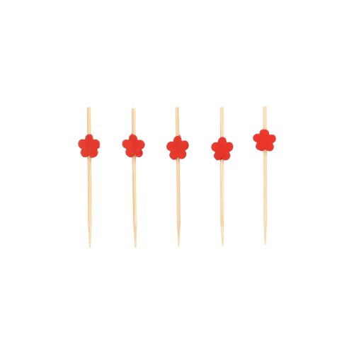 40 Fingerfood - Picker 7 cm "Flower"