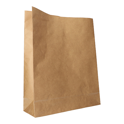 250 Blockbodenbeutel, Kraftpapier 40 cm x 32 cm x 11 cm braun
