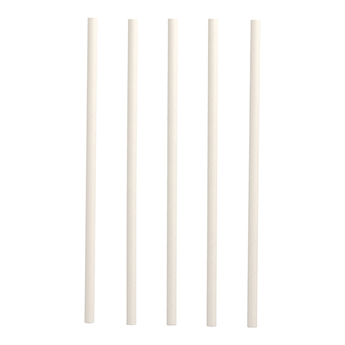 135 Shake-Halme, Papier "pure" Ø 8 mm · 25 cm weiss