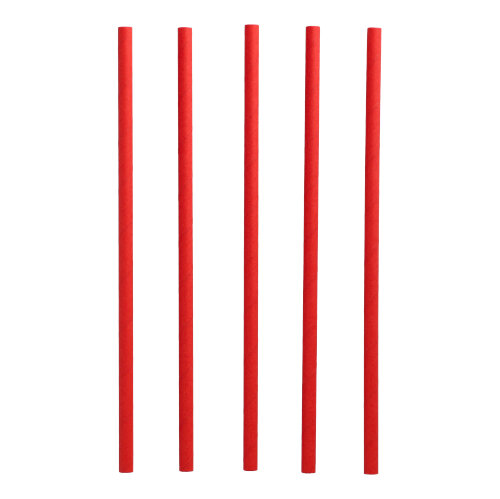 135 Shake-Halme, Papier Ø 8 mm · 25 cm rot