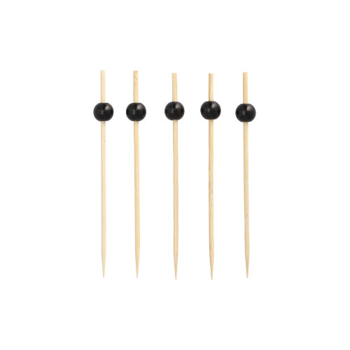 40 Fingerfood - Picker 12 cm "Black Pearl"