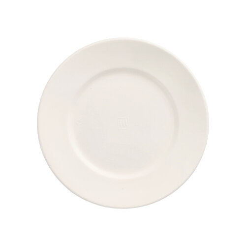 50 Teller Zuckerrohr "pure" rund Ø 14,5 cm · 1,2 cm weiss "Cella"