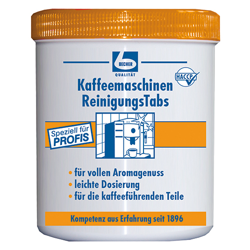 150 "Dr. Becher" Kaffeemaschinen ReinigungsTabs