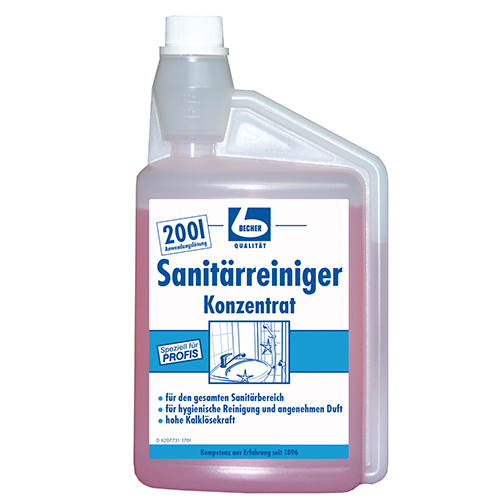 "Dr. Becher" Sanitärreiniger Konzentrat 1 L Dosierflasche