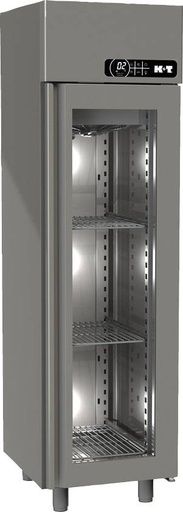 K+T Umluftkühlschrank GN 1/1, mit Glastüre, steckerfertig
