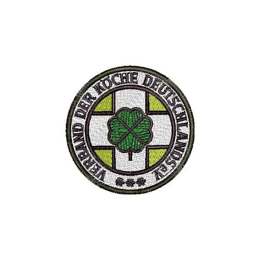 VKD-Emblem voll ausgestickt