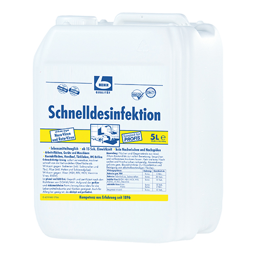"Dr. Becher" Schnelldesinfektion 5 L