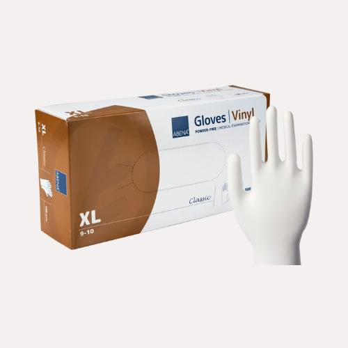 Einweghandschuhe Vinyl XL, puderfrei